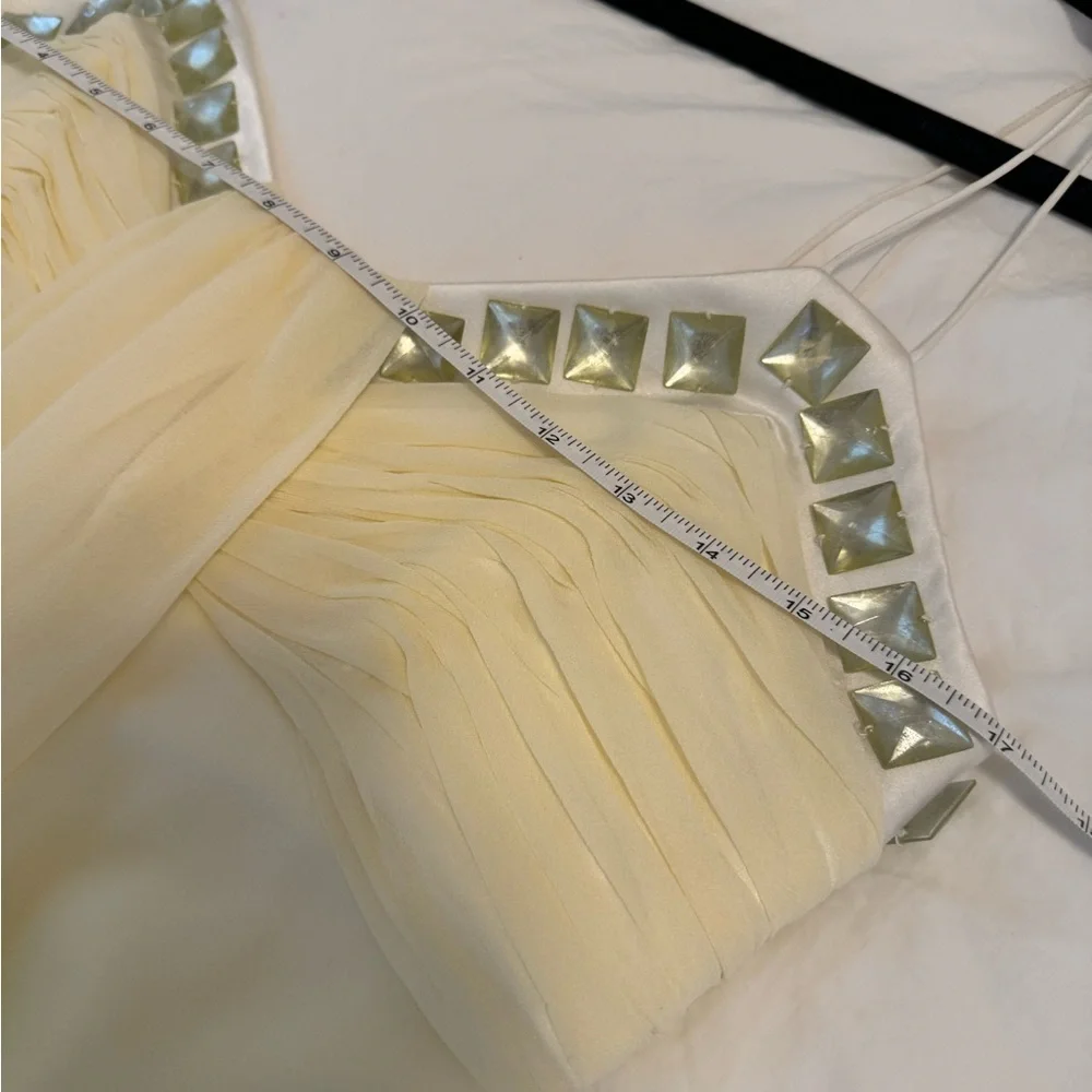 Badgley Mischka vintage embellished ombre Dress - Picture 5 of 7